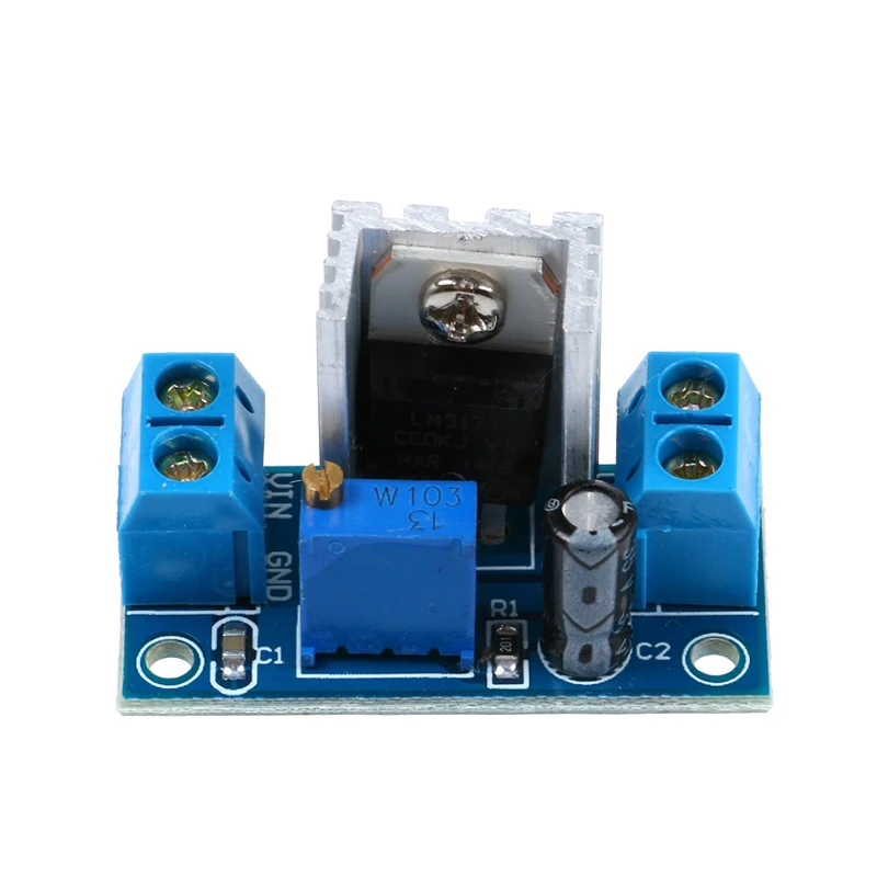 LM317 DC-DC преобразователь понижающий модуль платы линейный регулятор регулируемый