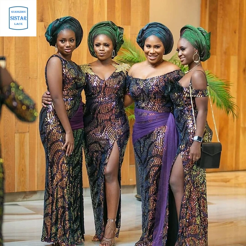 Новейшая французская нигерийская кружевная ткань 2020 высококачественный тюль