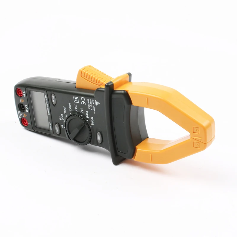 Профессиональный цифровой зажим переменного тока MS2001 тестер сопротивления