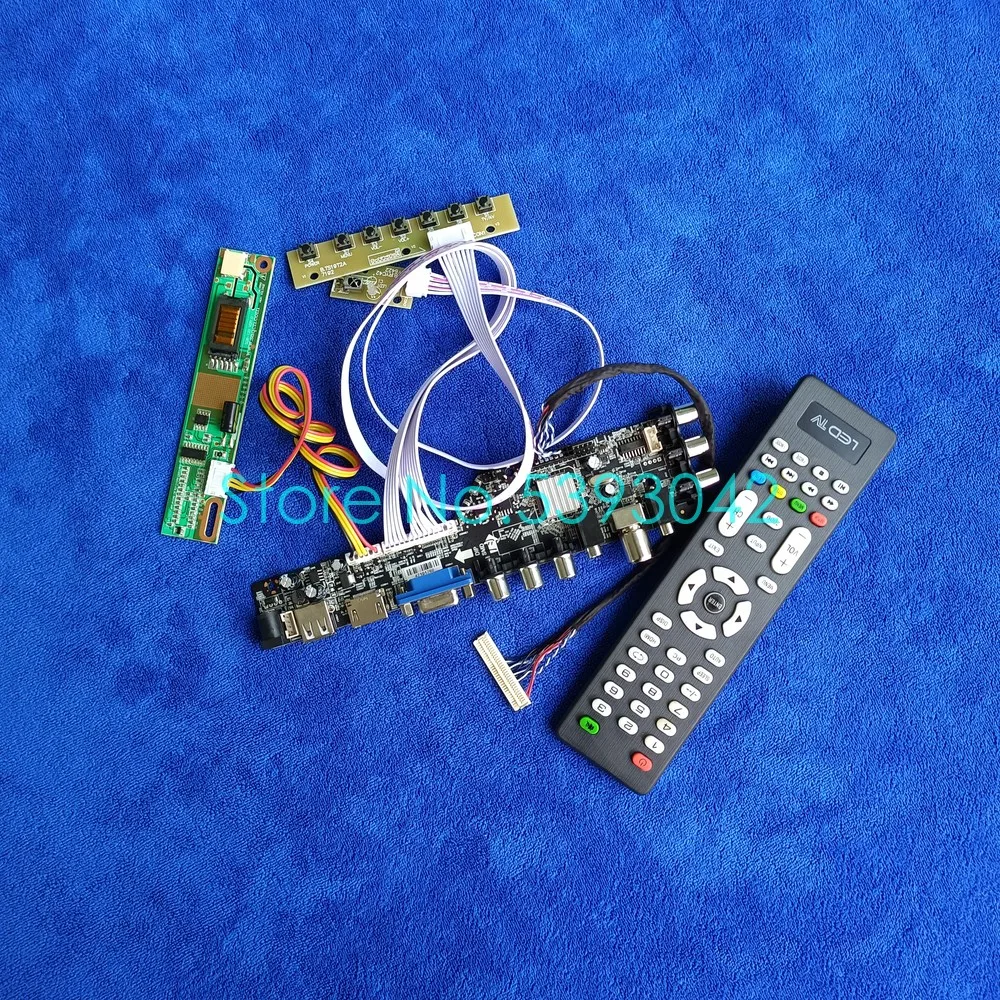 

For N154I2-L01/L02/L03/L04/L05 DVB-T 1CCFL USB+AV 3663 Digital Signal 1280*800 LVDS 30Pin Screen Controller Drive Board Kit
