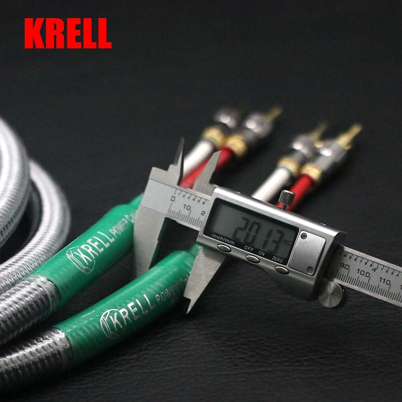 Высококачественный аудиофильный Кабель с разъемом типа банан и серебряным