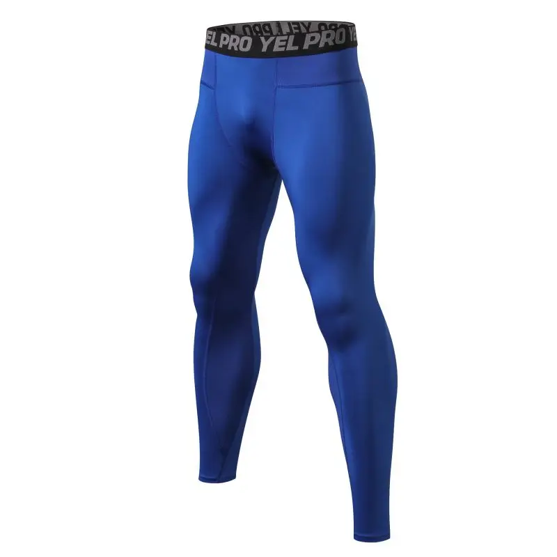 

Men Fitness Running Tights High Elastic Compression Sports Leggings Sports Breathable Quick Dry Gym Ankle Length Pants