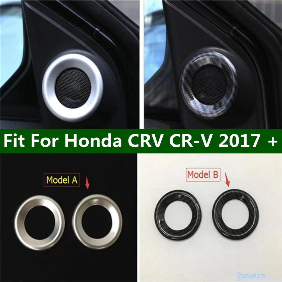

Pillar A Stereo Speaker Audio Loudspeaker Sound Cover Trim 2 Pcs For Honda CRV CR-V 2017 2018 2019 2020 Car Refit Accessories