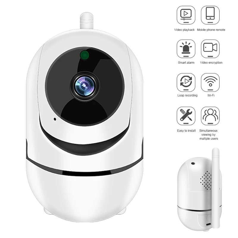 Умная Беспроводная IP камера HD 1080P/720P 2 МП|Камеры видеонаблюдения| |