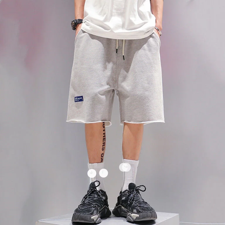 

Shorts men's outer wear summer Capris men's thin breathable leisure high street style versatile trend sports pants men's
