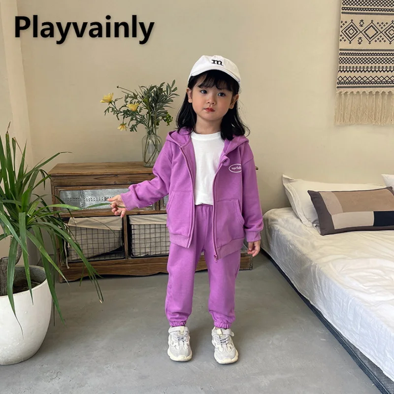 

Новинка 2022 года, весенний костюм из двух предметов для маленьких мальчиков и девочек, свитер с длинными рукавами и брюки, детская спортивная...