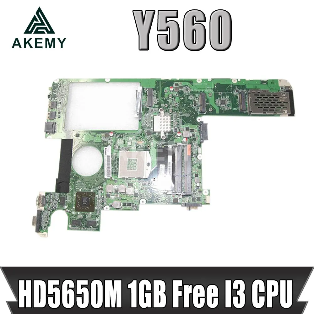 Для Lenovo Ideapad Y560 материнская плата ноутбука DAKL3AMB8G1 DAKL3AMB8D0 DAKL3AMB8E0 DDR3 HD5650M 1 ГБ GPU Free I3