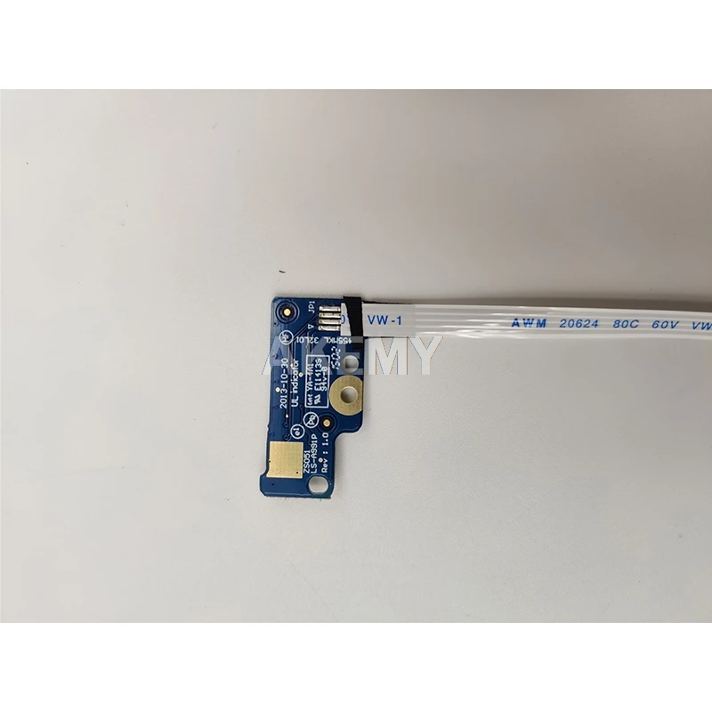 

1-100 PCS For HP 15-R 15-G 250 G3 High Performance Power Button Board with Cable 749650-001 LS-A991P 455MKL32L01