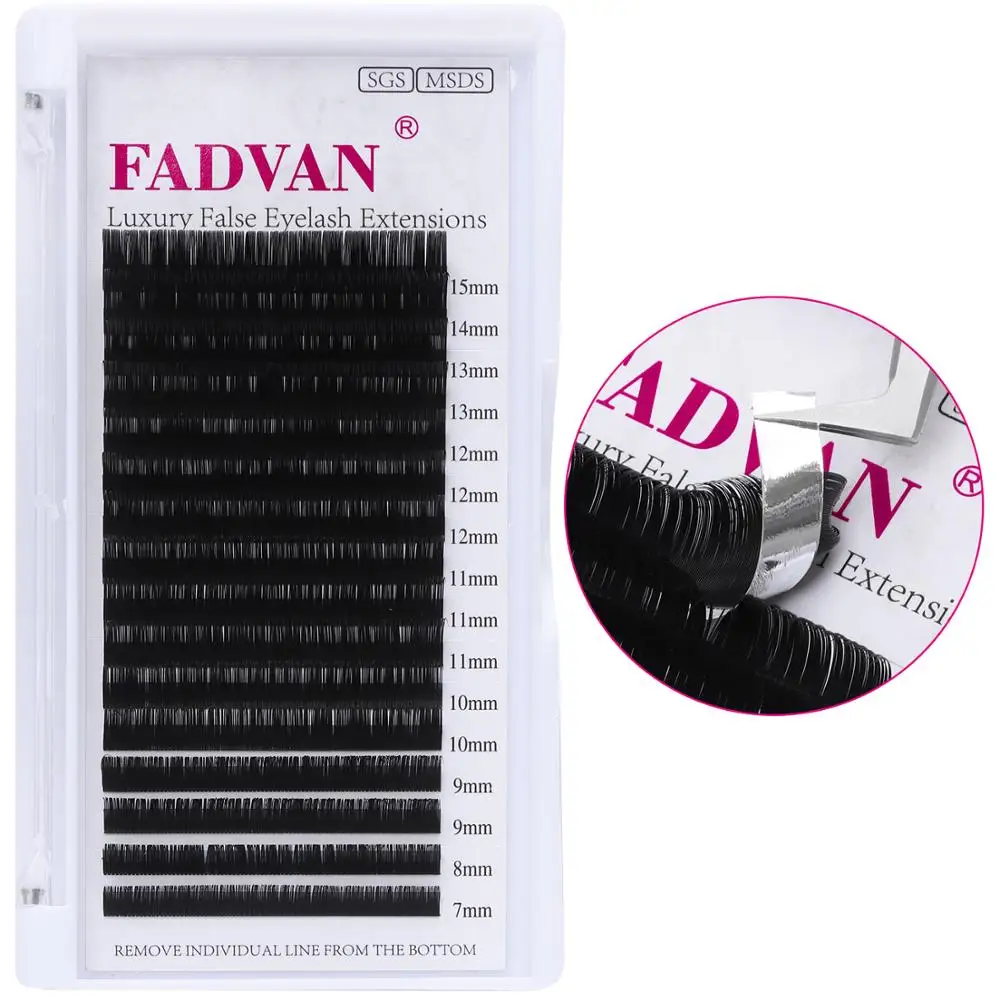 Ресницы Накладные 16 линий из искусственной норки 8 15 мм|Накладные ресницы| |