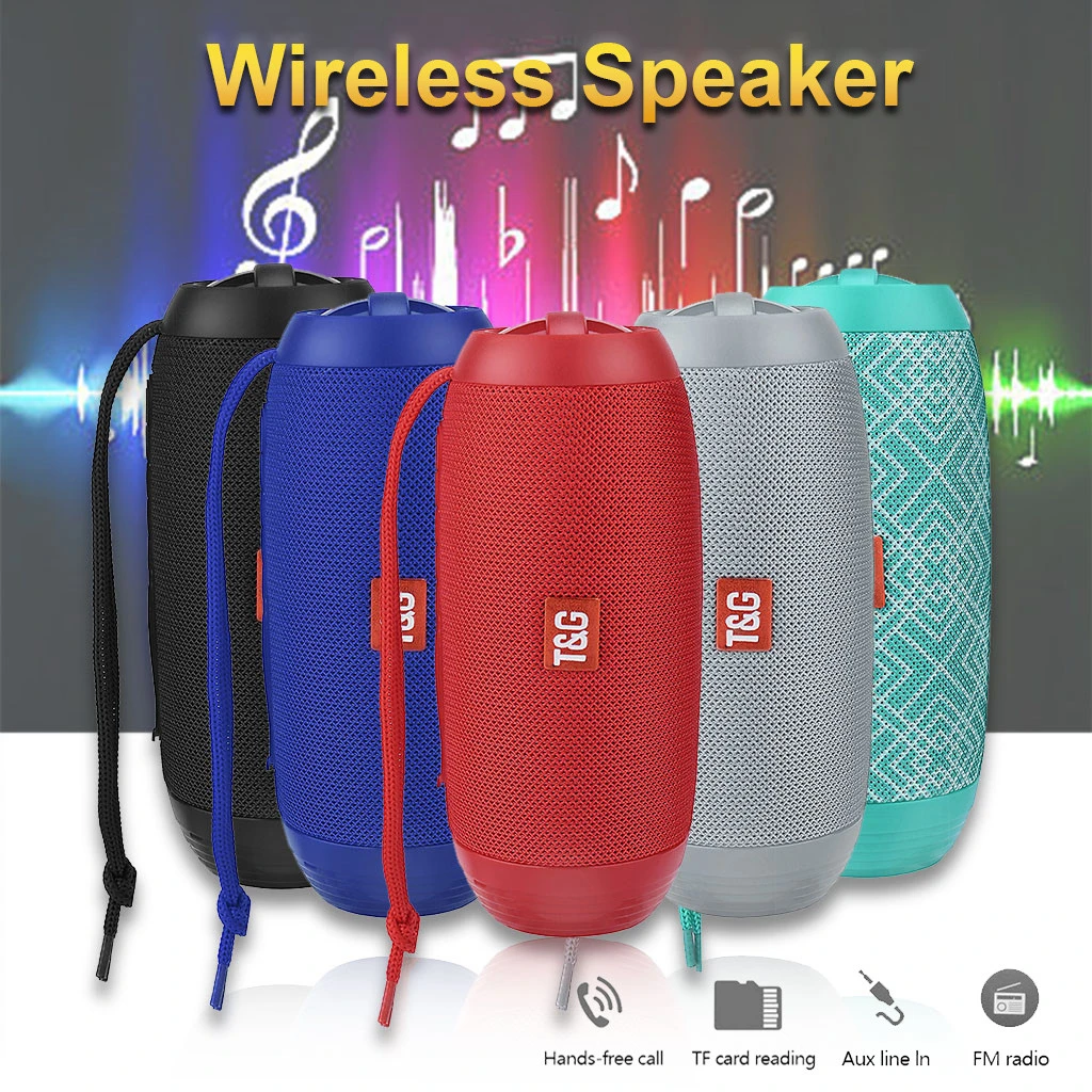 TG602 Беспроводная Bluetooth Колонка перезаряжаемая HIFI Портативная USB/TF/FM радио аудио