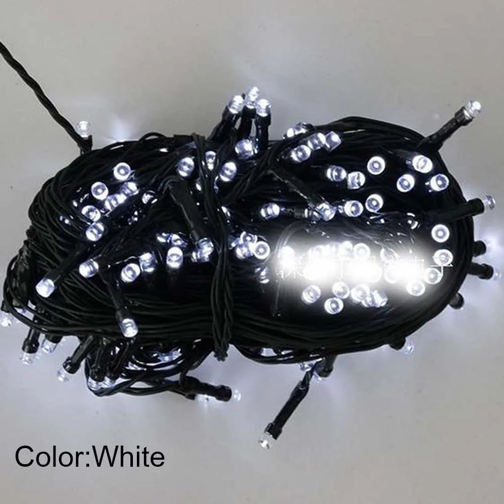 

2021 Decorative Solar LED Lights String Light for Outdoor Wedding Party Seasonal Decorations JU8