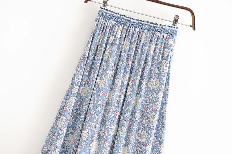 Летние женские повседневные весенние юбки Женская юбка в богемном стиле из