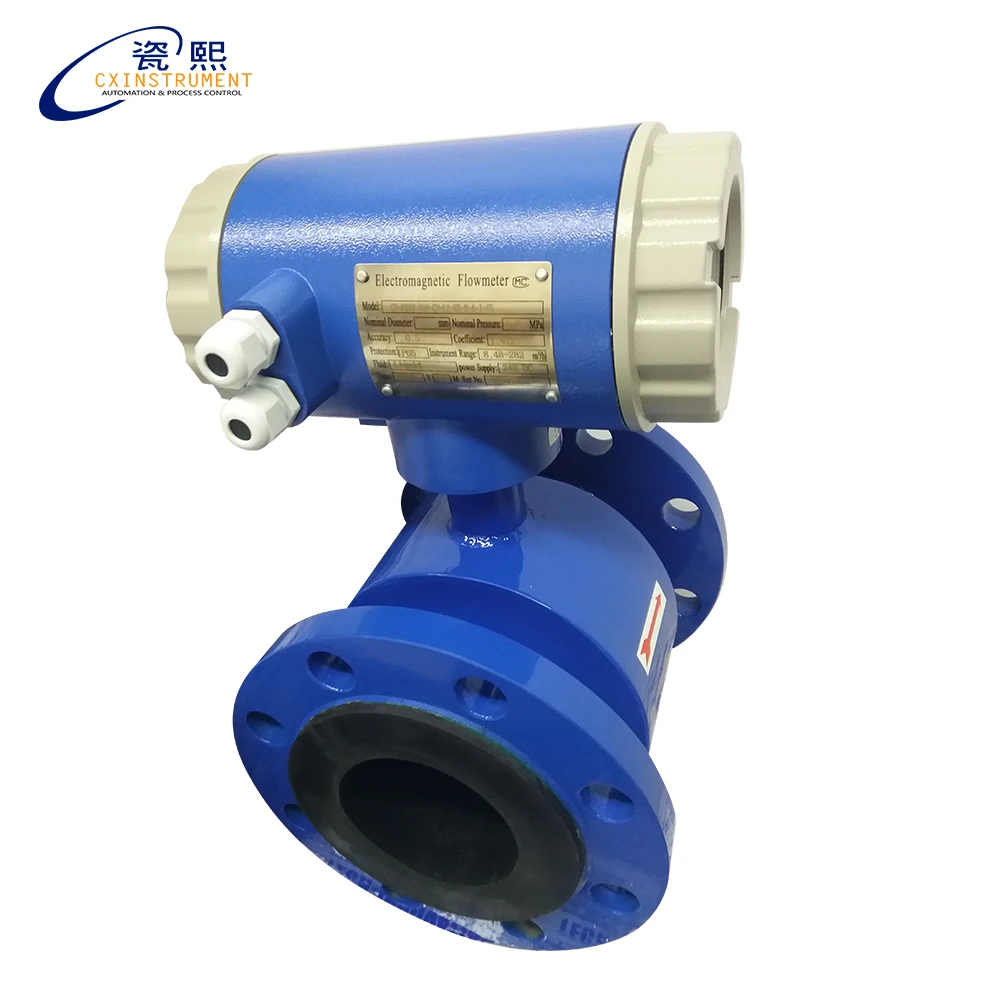 

DN10 carbon steel Material Stainless steel Electrode material sea water flow meter