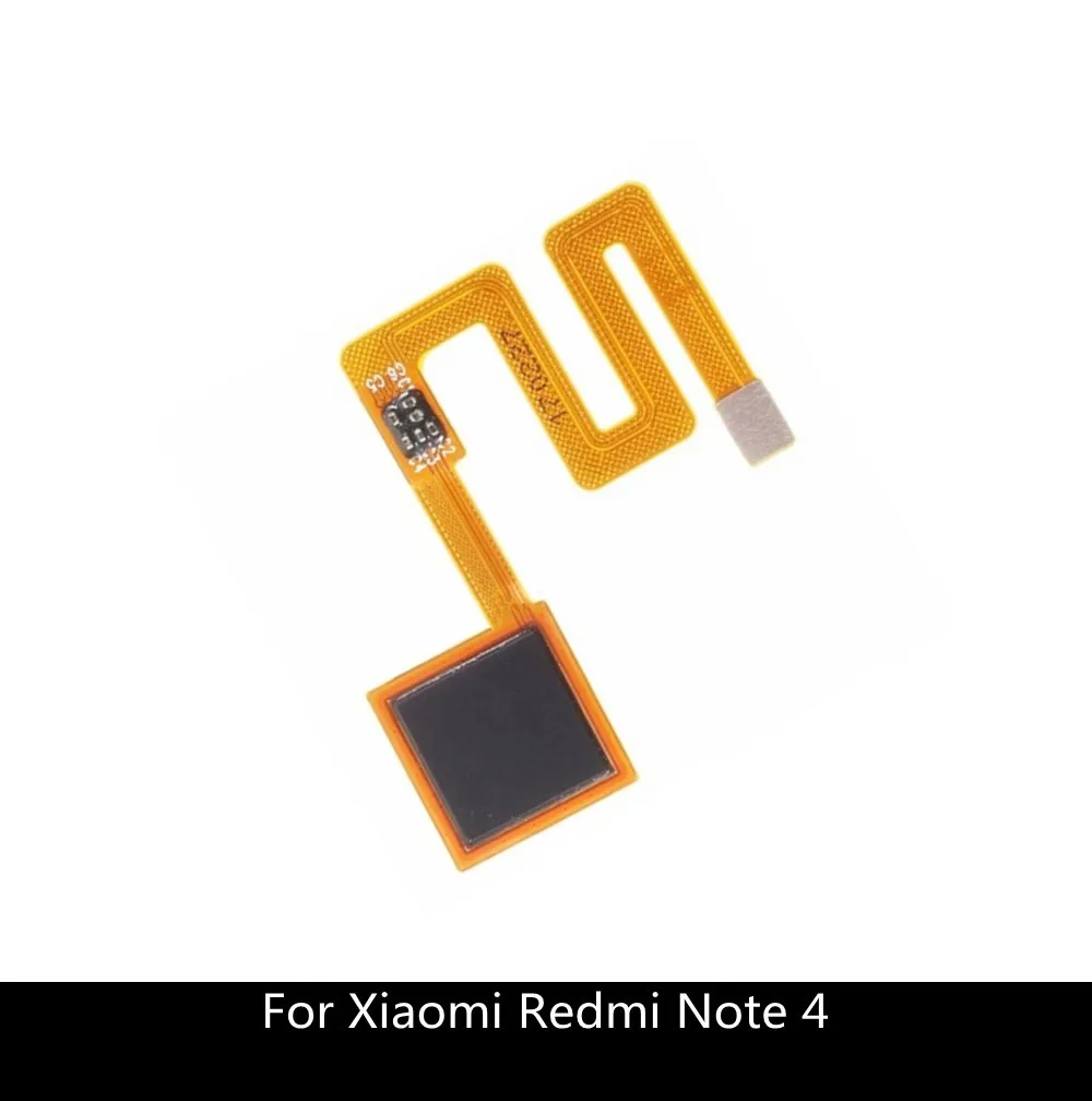 Гибкий кабель для сенсора отпечатков пальцев Xiaomi Redmi Note 4 4X Global Repair сканер