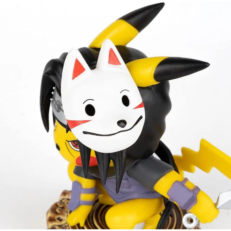 TAKARA TOMY Pikachu Косплей Uchiha Itachi Коллекция ПВХ фигурку Модель игрушки подарок для