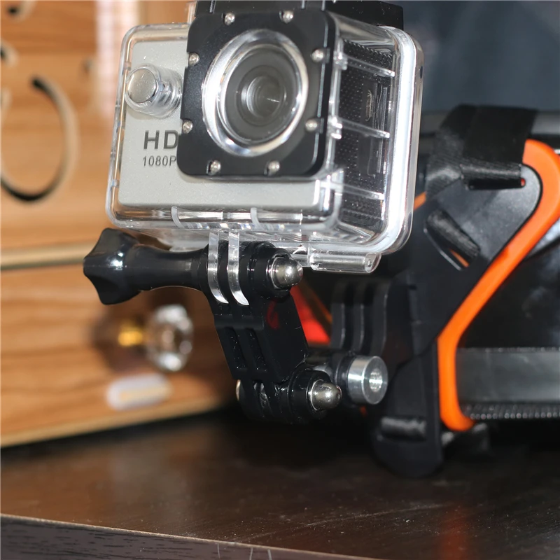 Крепление для камеры мотоциклетного шлема держатель экшн GoPro набор с пряжкой