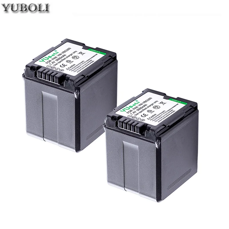 Аккумулятор VW-VBG260 VW VBG260 VWVBG260 для Panasonic AG-AC7 AG-AF100 HS300 HS700 SD600 SD700 SDT750 TM300 | Электроника