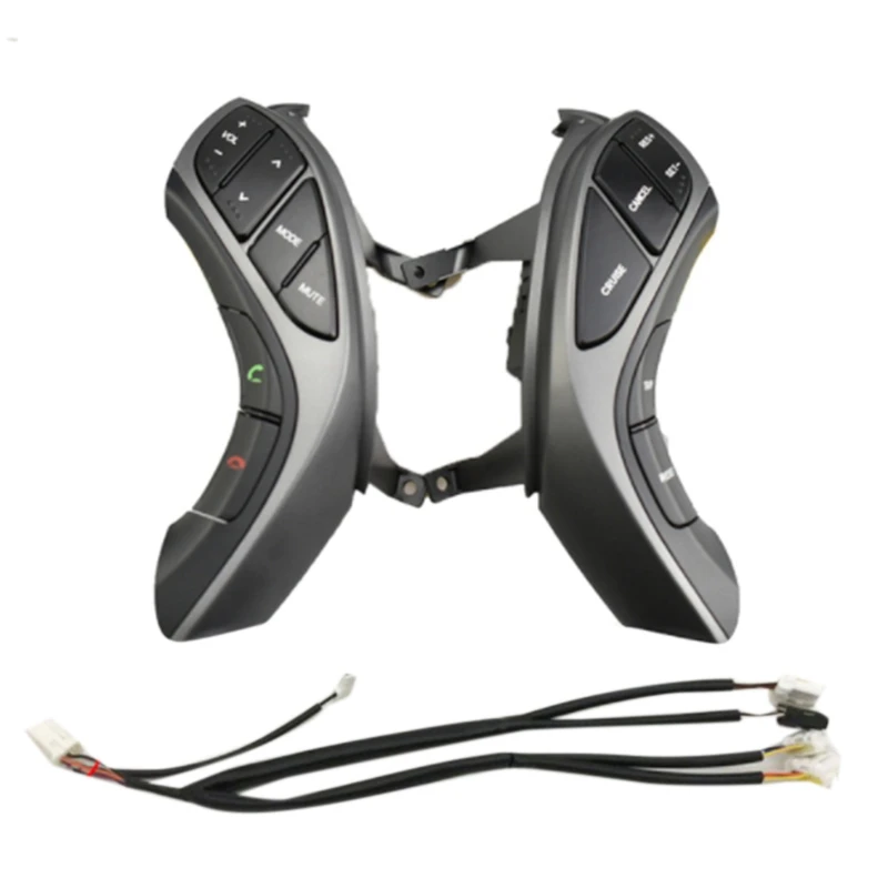 Cruise Control Music Steering Wheel Buttons for Hyundai Elantra 2012-2015 AT 2012-2014 MT I30 Switch-12 Pins-Low | Автомобили и