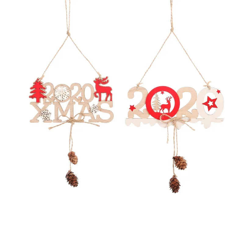 Украшения Висячие с Китайская ель кулон конус Рождество Счастливый новый год