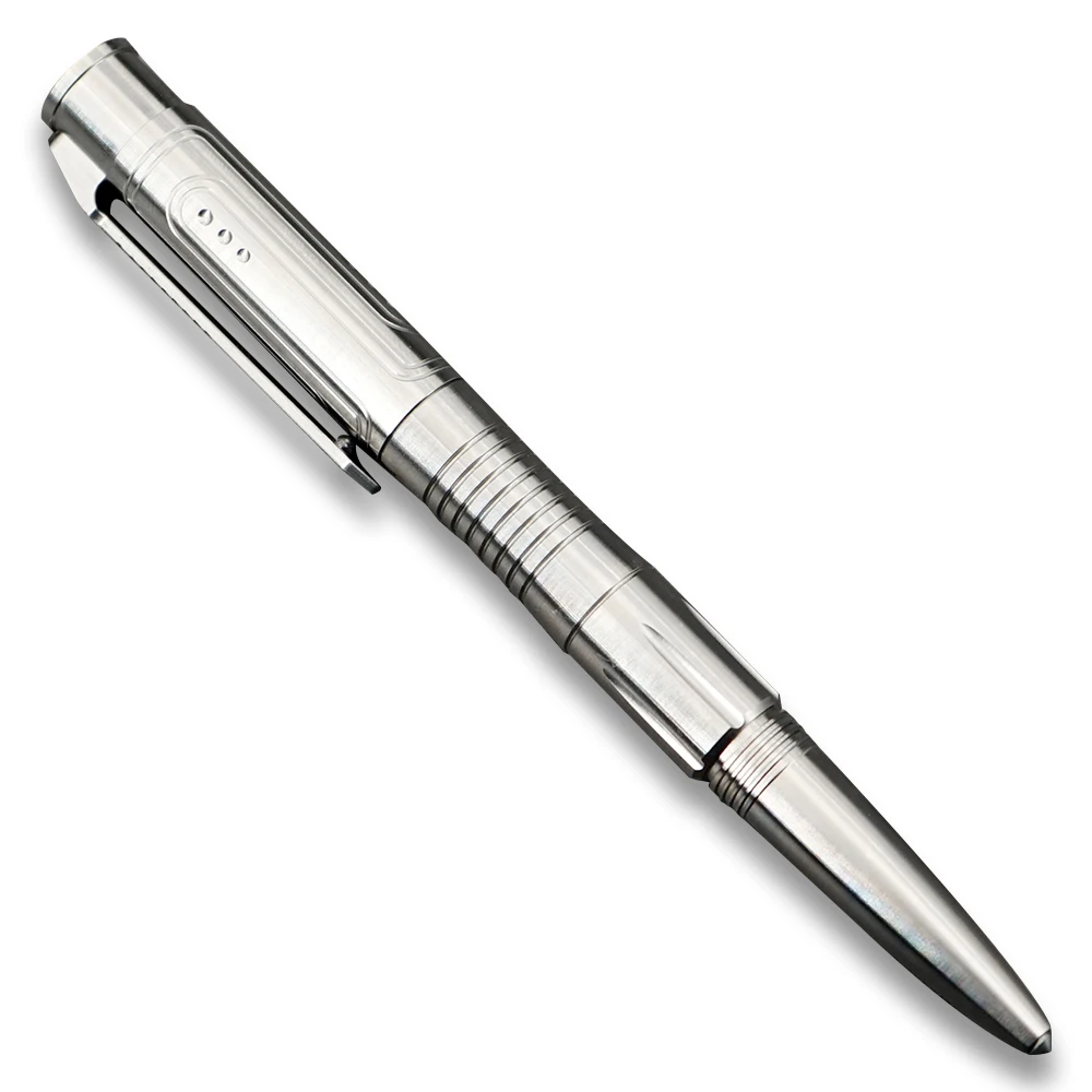 Beli TWOSUN TC4 Pena Taktis Aloi Titanium Pena Menulis Pertahanan Diri Pena Saku Kantor Alat EDC Luar Ruangan Pena Jendela Rusak TS-PEN25