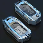 Цинковый брелок для автомобильных ключей, чехол для ключей чехол Брелок для Honda вариабельности сердечного ритма цивик аккорд CR-V ODYSSEY город таможенный приходной ордер Бриз AVANCIERCRIDERVEZEL пилот