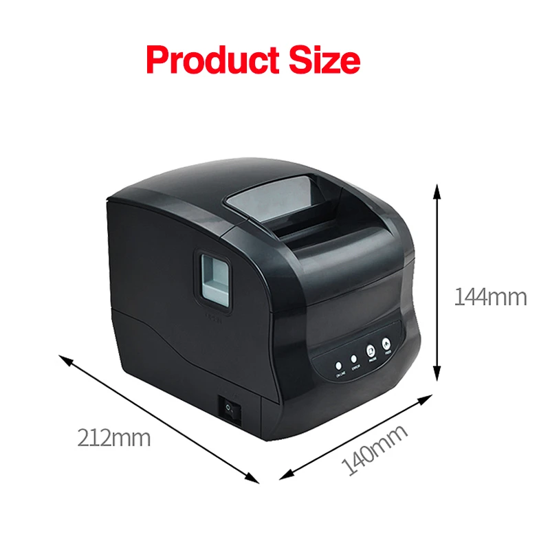 Xprinter Thermal Barcode Printer for POS Receipt width 20mm to 80mm USB bluetooth port | Компьютеры и офис