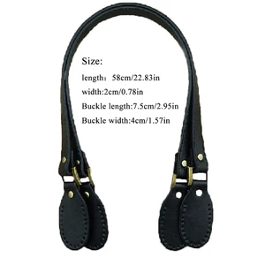 Сменные круглые ремешки для сумочки, кожаный ремешок сделай сам 2 шт., съемные ремешки для сумочки, аксессуары для сумочки