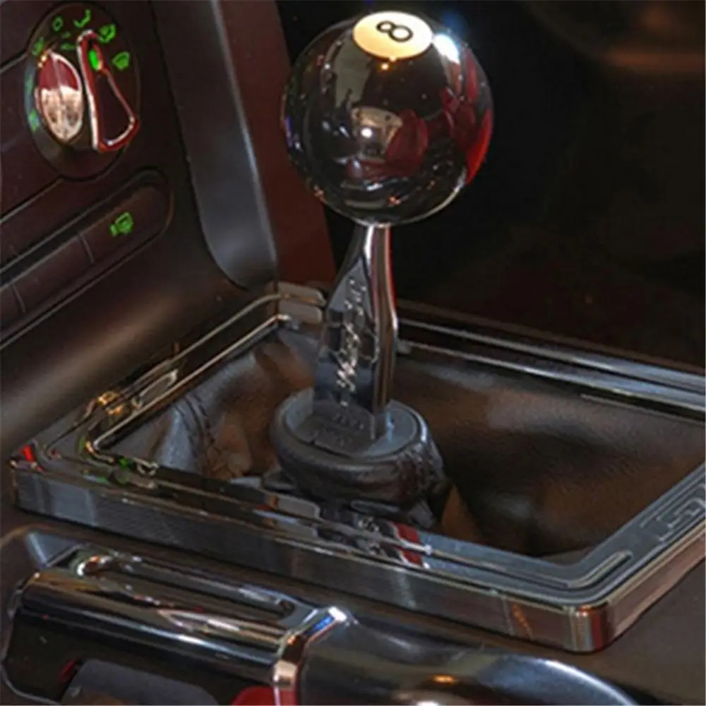 

Car Manual Gear Lever Shift Knob 8 Ball Manual Transmission Gear Shift Knob Round Stick Shifter For Car Accessories Drop Ship