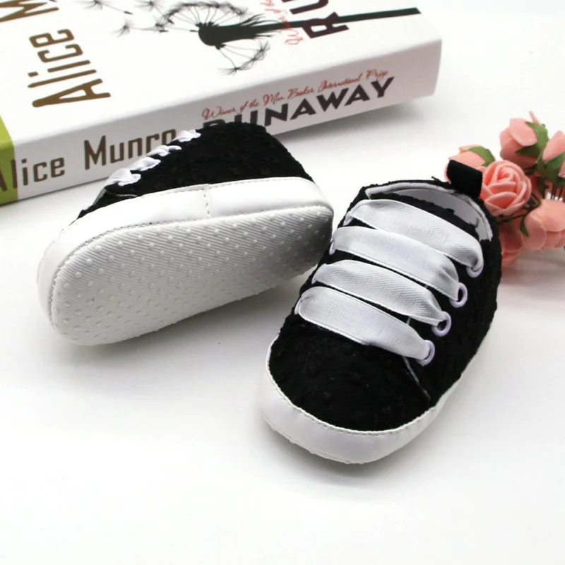 

Baby Shoes Newborn Infant Baby Boy Girl Soft Sole Causal Shoes Lace Up Print Newborn First Walker Lace Up Shoes02
