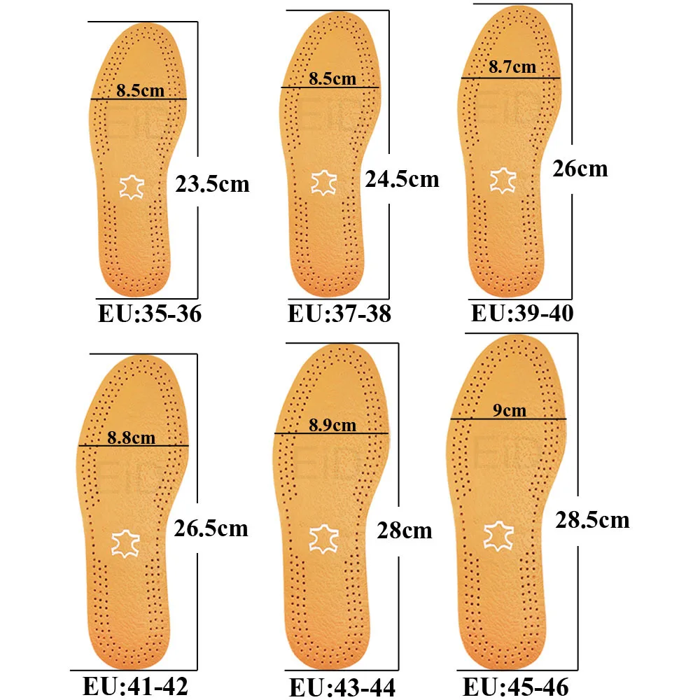 Ультратонкий дышащий дезодорант кожа insole стелька для плоских ног супинатор ортопедический обувь вставки в обувь для мужчин и женщин