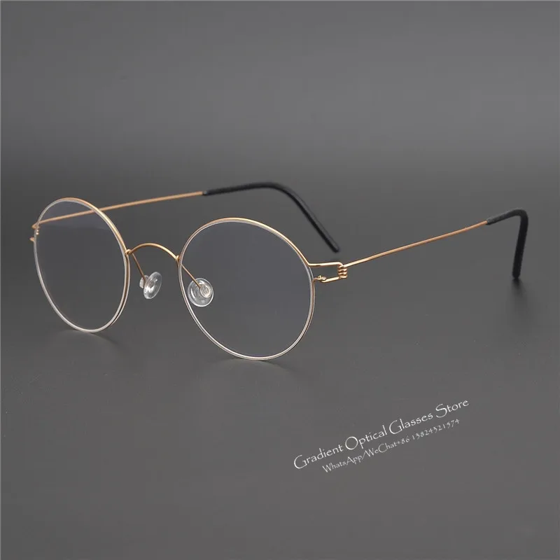 Очки для зрения корейские из чистого титана мужчин и женщин ульсветильник кие