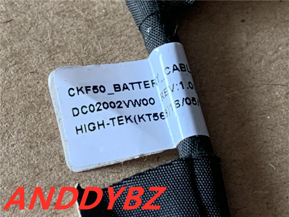 Для Dell Inspiron g7 7577 7587 7588 CKF50 разъем для кабеля аккумулятора 0nknk3 nknk3 CN-0NKNK3 DC02002VW00 100%