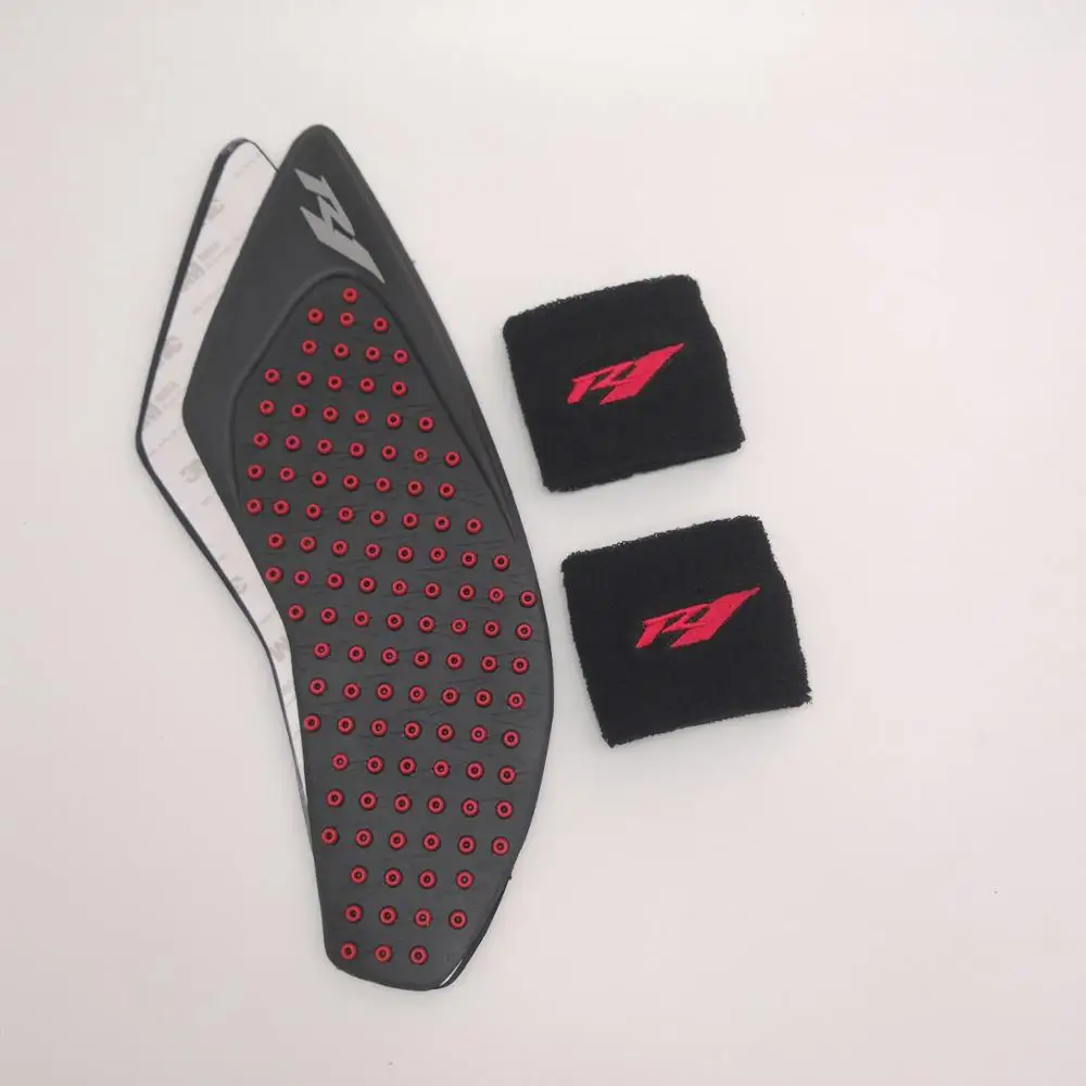 

For Yamaha YZF-R1 09-14 R1 15-16 R1 Motorcycle Anti slip Tank Pad 3M Side Gas Knee Grip Traction Pads