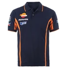 Рубашка-поло мужская быстросохнущая с принтом, модная сорочка-поло контрастных цветов, повседневный топ с коротким рукавом, с лацканами, одежда для спорта на открытом воздухе