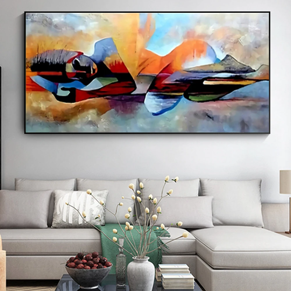 

Abstract Buddha Magical Oil Painting on Canvas Religious Posters and Prints on The Wall Art Living Room Home Decoration Pictures