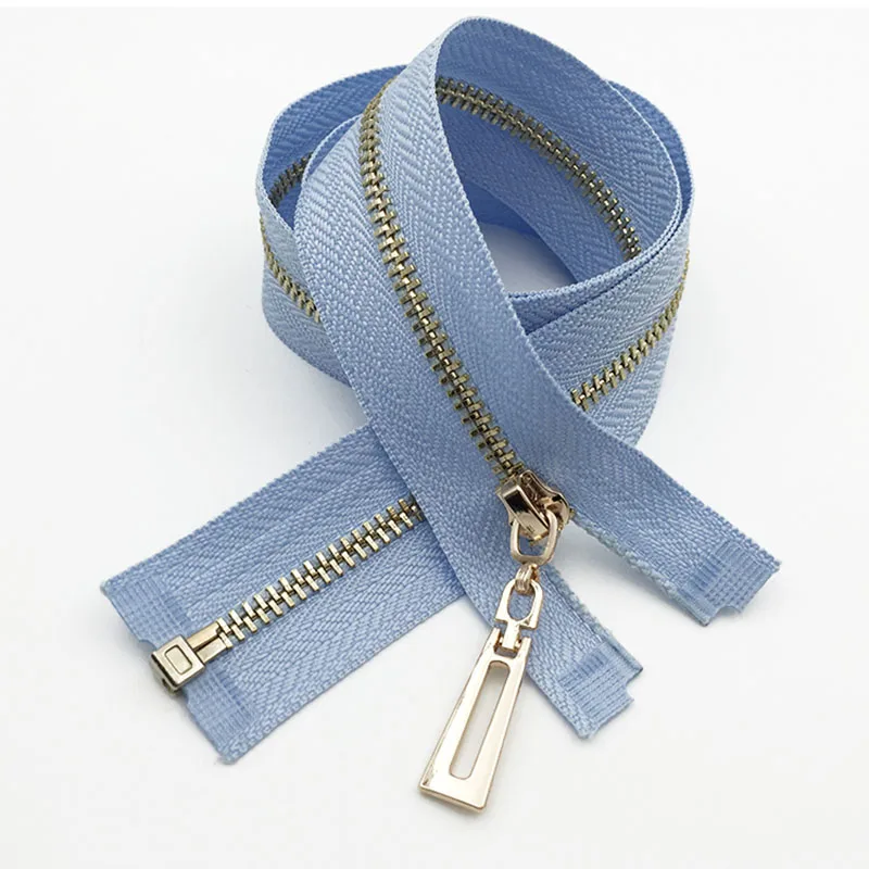 1 шт. металлические застежки молнии с открытым концом DIY Автоматическая