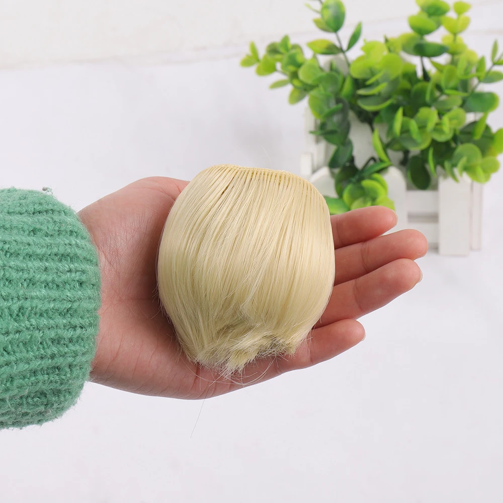 Волосы Allaosify термостойкие для кукол 100 1/3 1/4 Diy 5 см х 1/6 парики с волнистыми волосами