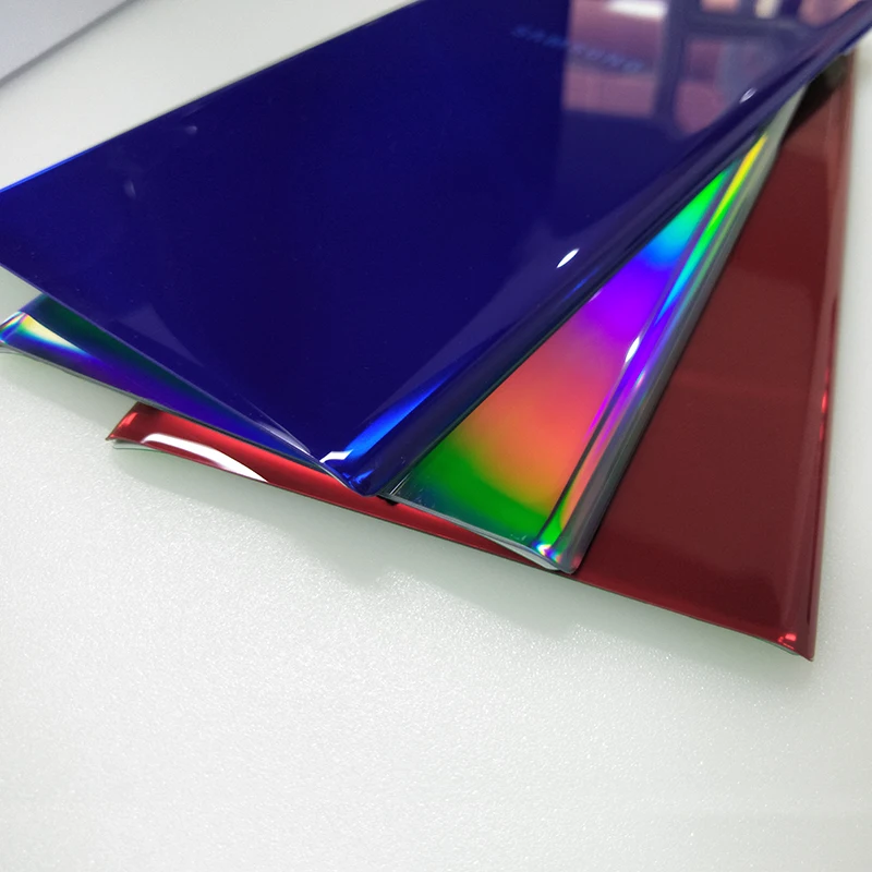 Note 10 plus крышка аккумулятора для Samsung Galaxy Note10 + задняя 3D стеклянная корпуса