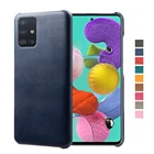 Роскошный чехол из искусственной кожи для Samsung Galaxy A51 A71 4G SM-A515FDSN чехол тонкий ПК чехол для телефона для Galaxy A 51 71 5G Funda