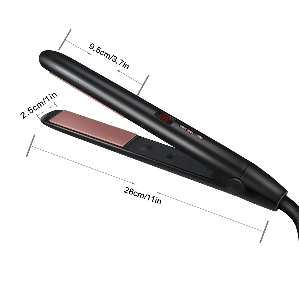 Электрический Выпрямитель для волос прямой рулон двойного назначения