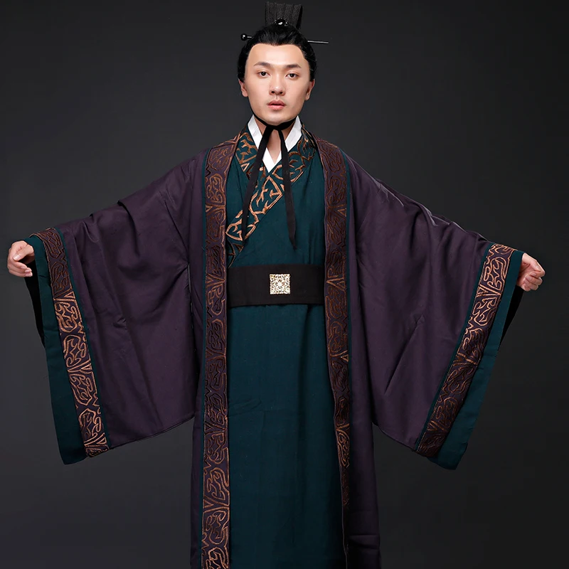 Hanfu/маскарадный костюм для мужчин Китайское платье династии трех царств Sima Yi