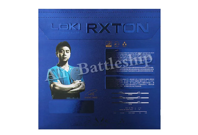WANG HAO LOKI RXTON 5 / V высокоскоростная губка штабелированная резина для настольного