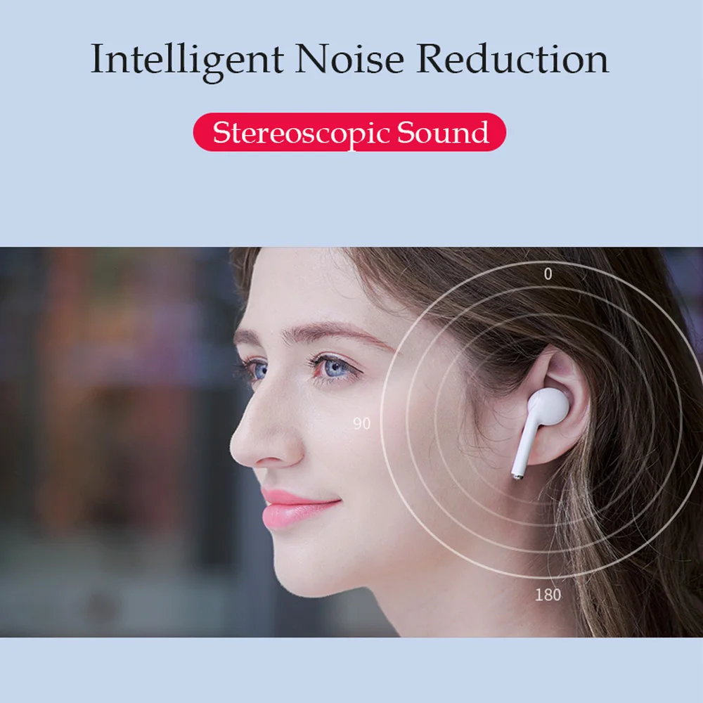 Беспроводные наушники TW50 Bluetooth гарнитура сенсорные со сканером отпечатков