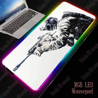 led light mousepad rgb keyboard mouse pad desk mat colorful surface mouse pad waterproof multi size non slip mice pad for csgo