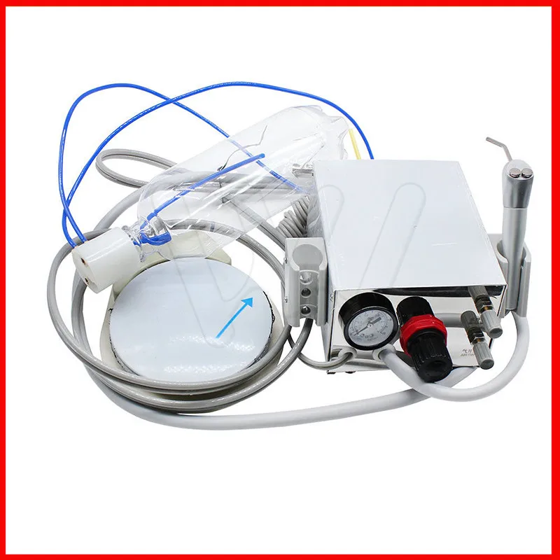 Стоматологическая лаборатория портативный турбинный блок из алюминиевого