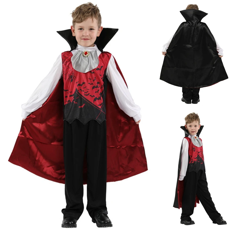 Мальчики Хэллоуин верблюд вампира страшный Косплей кровавый фантазийный счет