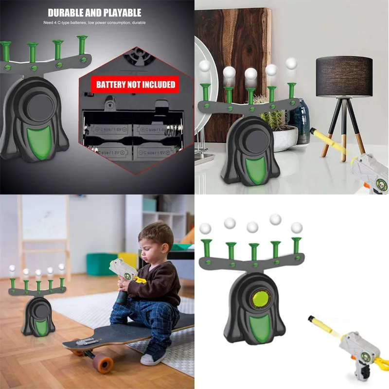 Плавающая мишень Airshot электрическая игрушка для пневматического Дротика шар из