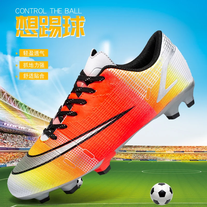 

Youth long nails and broken nails soccer shoes football shoes