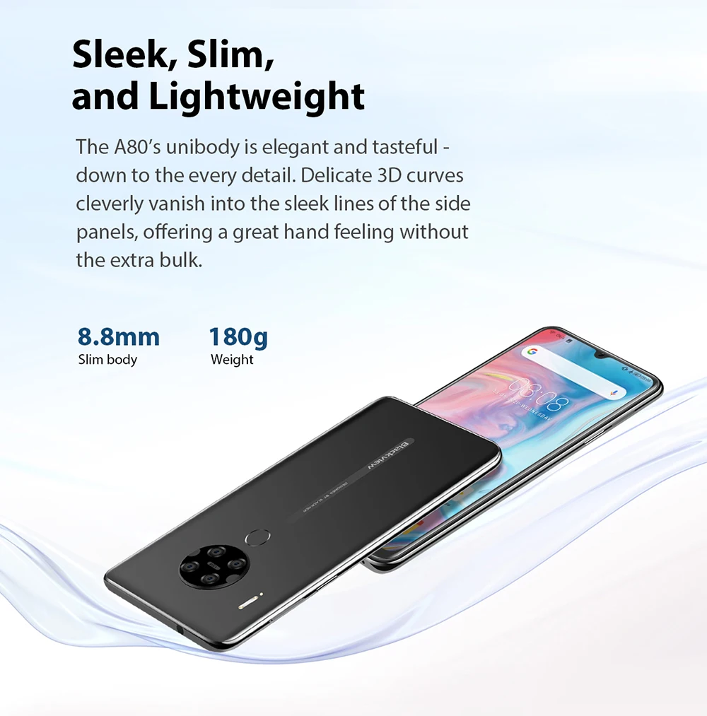 Blackview A80 Quad сзади Камера Octa Core 2 Гб + 16 мобильный телефон 6 21 &quotincell 4200 мА/ч 4G