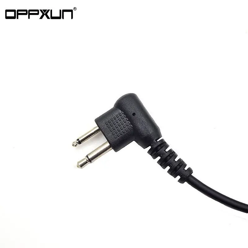 

5Pcs is suitable for Kenwood Baofeng UV5R Quansheng TG-UV2 HYT Hytera TC-268 TC-368 FBI 2-pin headset PTT microphone